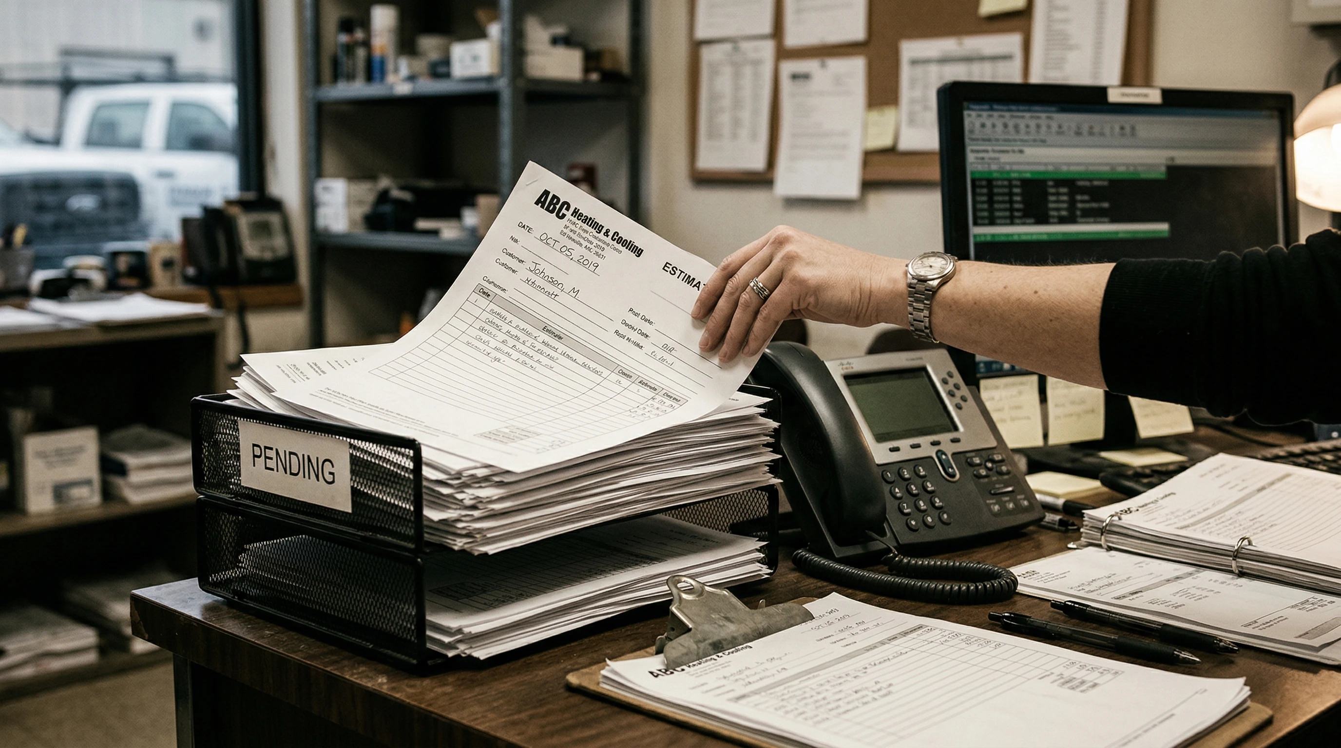 HVAC Estimate Follow-Up: The Unsold Revenue Your Outbox Is Sitting On